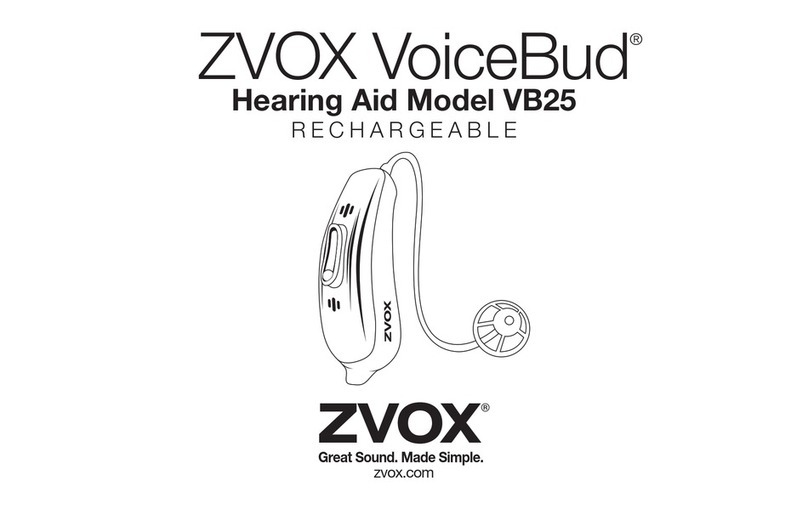 Zvox Audio VoiceBud VB25 manual