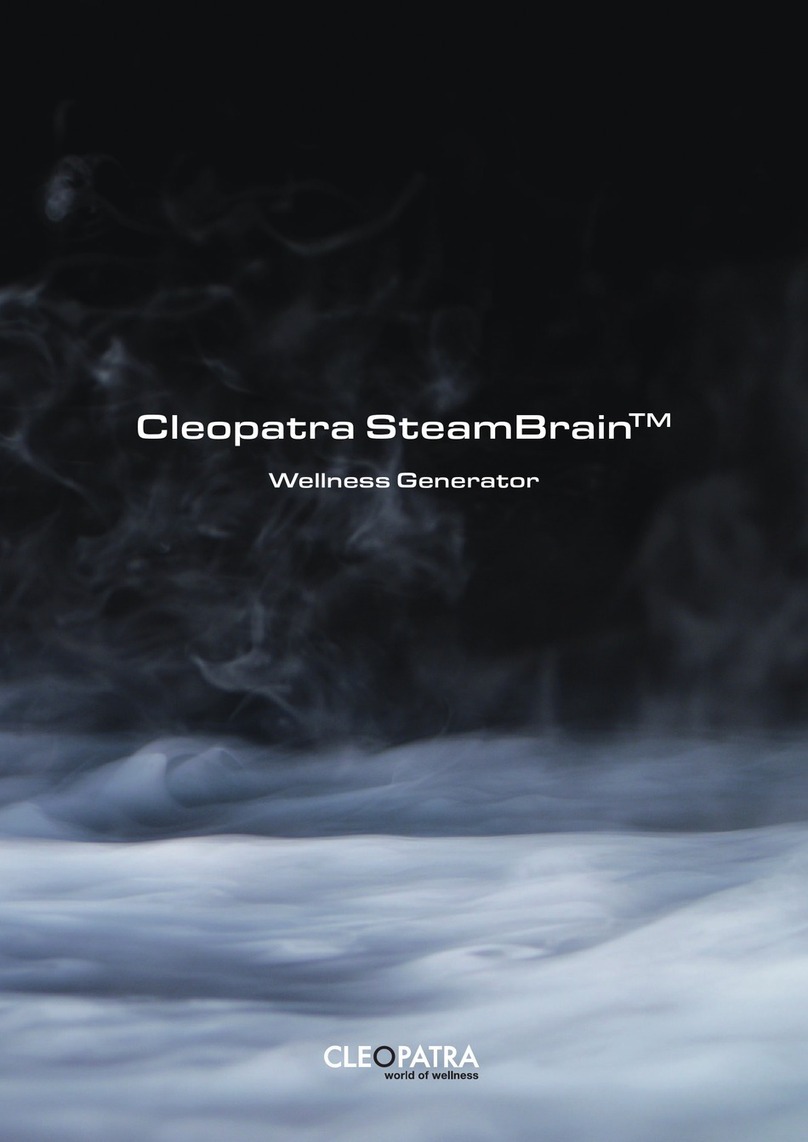 CLEOPATRA SteamBrain Series manual