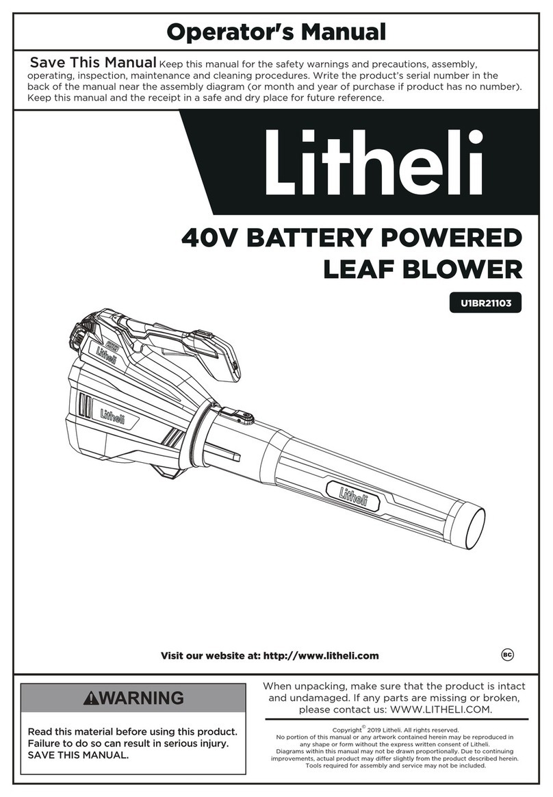 Litheli U1BR21103 Operator's manual