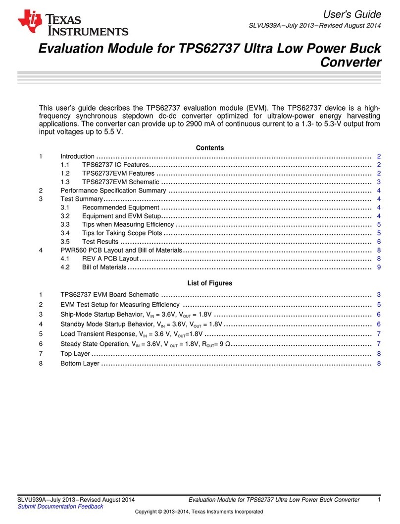 Texas Instruments TPS62737 User manual