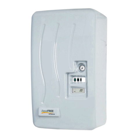 Hitachi AQUA FREE RWM Series User manual