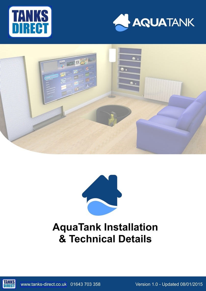 Tanks Direct AquaTank Installation & Technical Details Tanks Direct AquaTank Installation & Technical Details