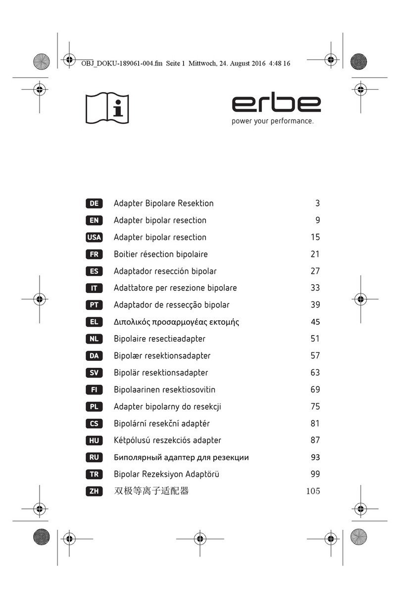 Erbe 20183-110 Notes on Use