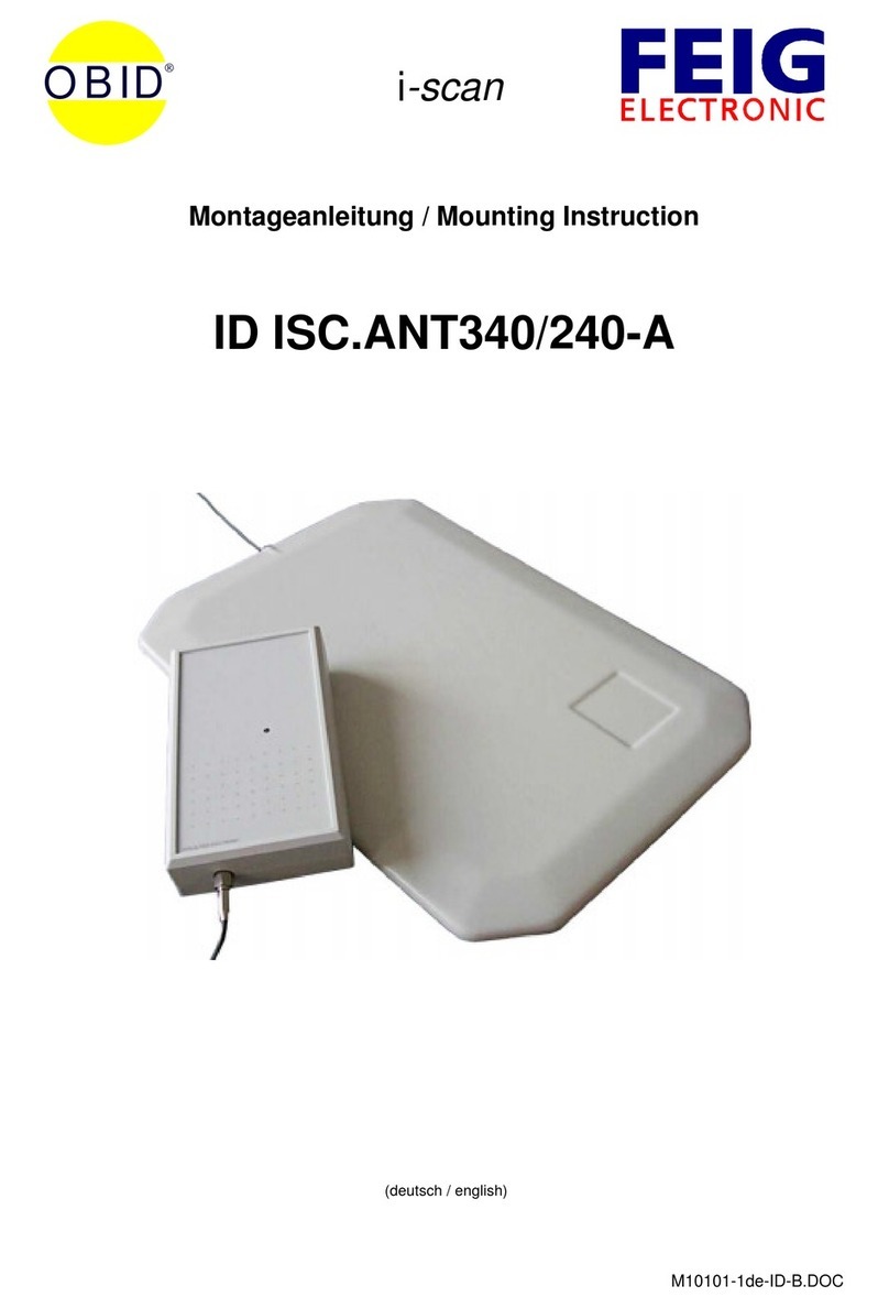 Feig Electronic OBID ID ISC.ANT340/240-A User guide