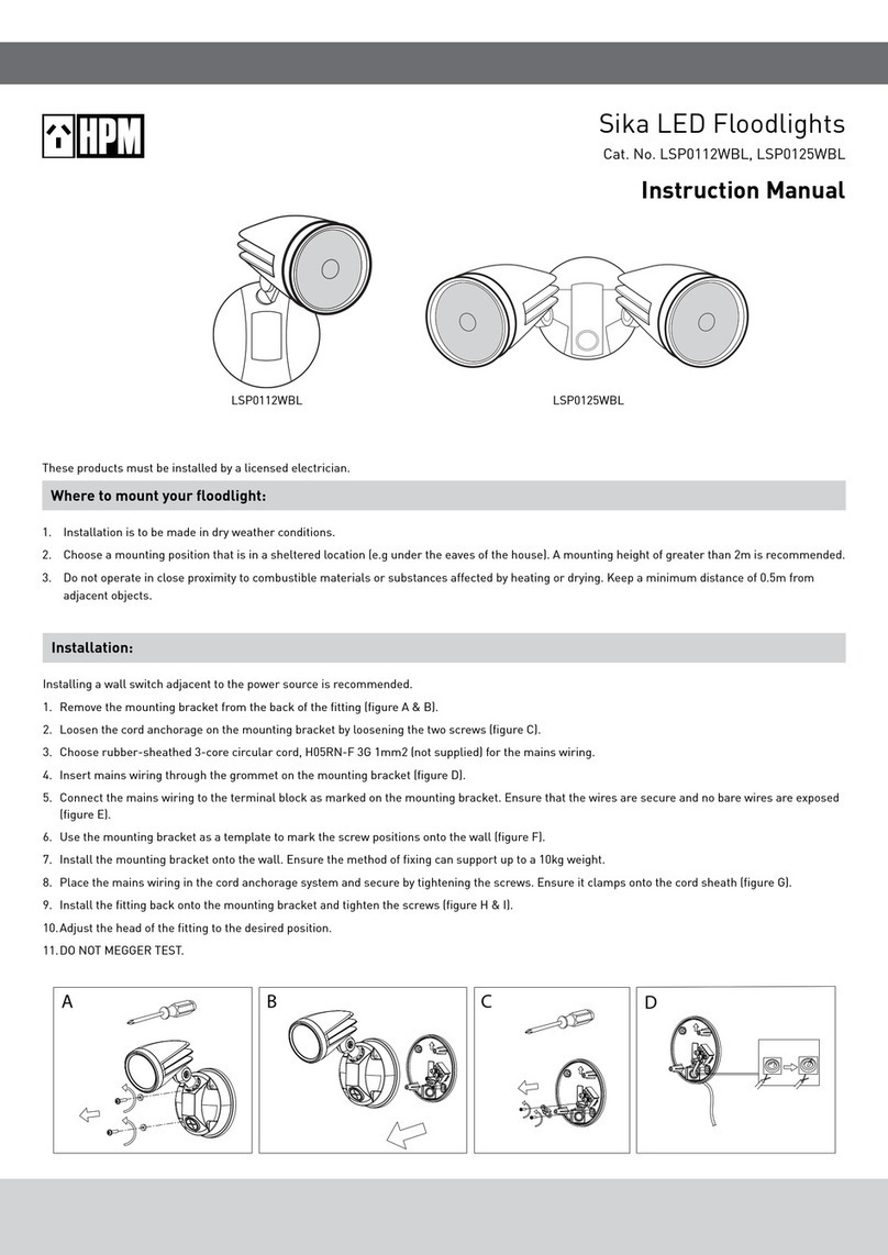HPM Sika LSP0112WBL User manual