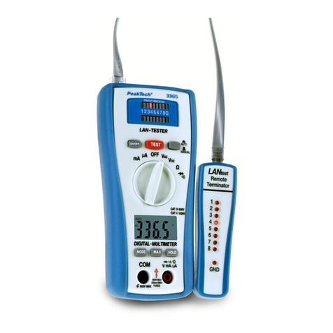 PeakTech 3365 Operation manual