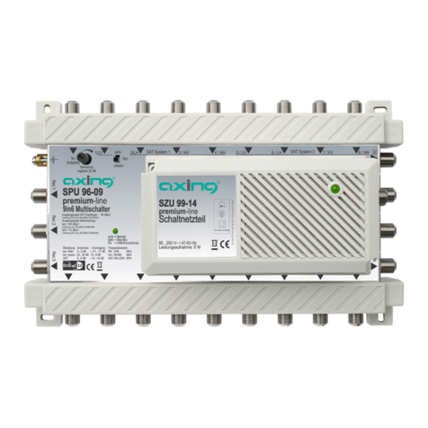 axing Premium Series Operation instructions