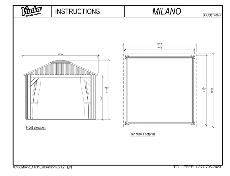 VISSCHER MILANO instructions