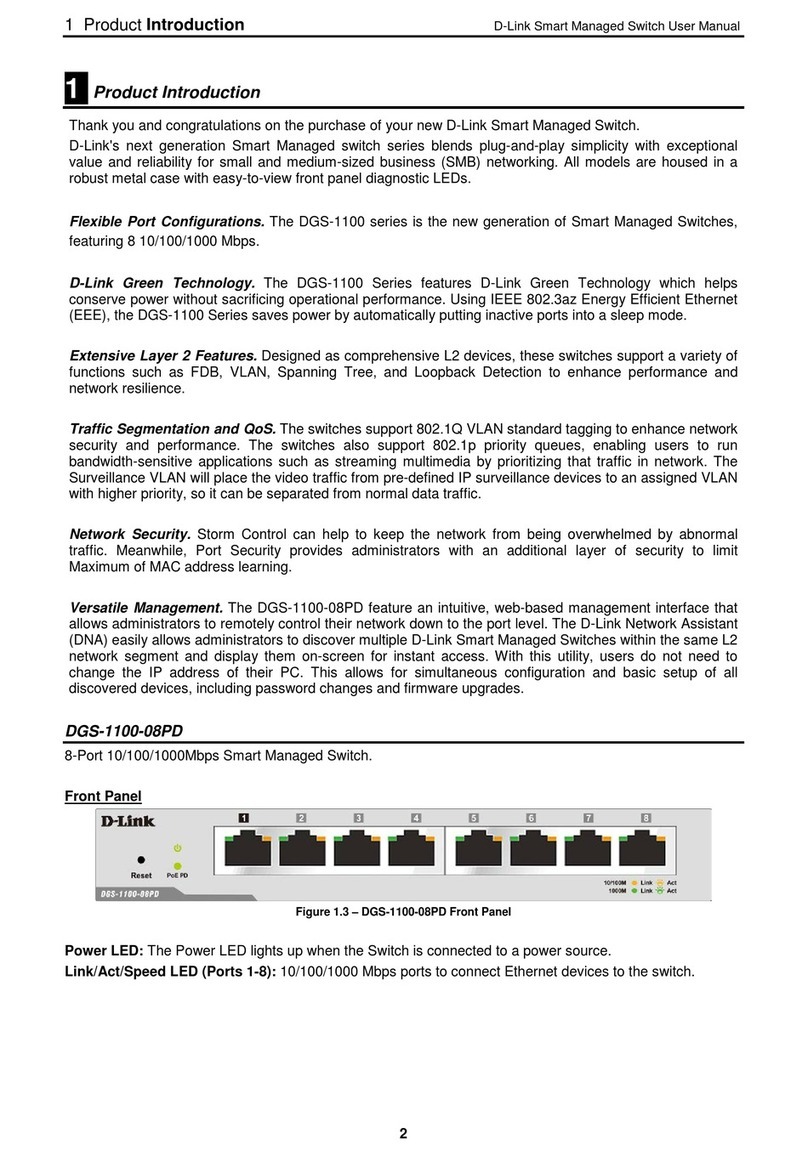 D-Link DGS-1100-08PD User manual D-Link DGS-1100-08PD User manual