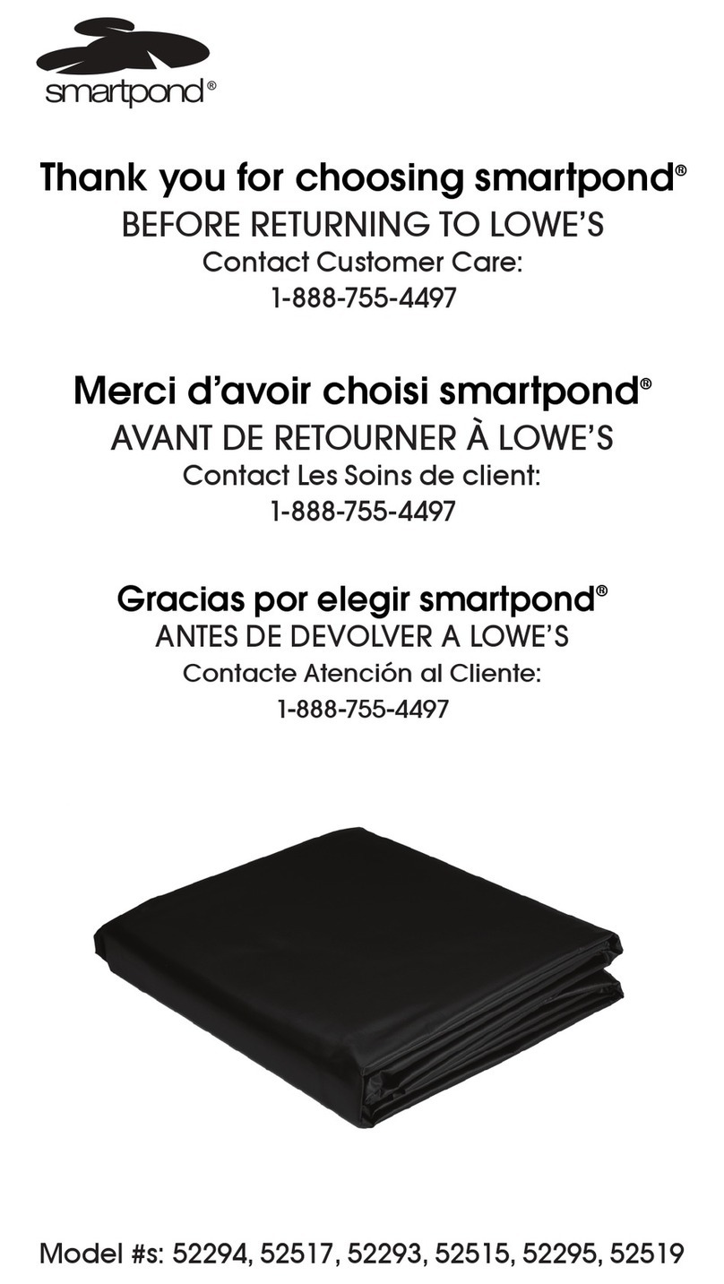 Smartpond 52294 User manual