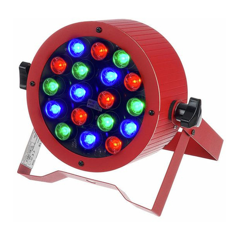 thomann Fun Generation RED Spot 18 RGB user manual