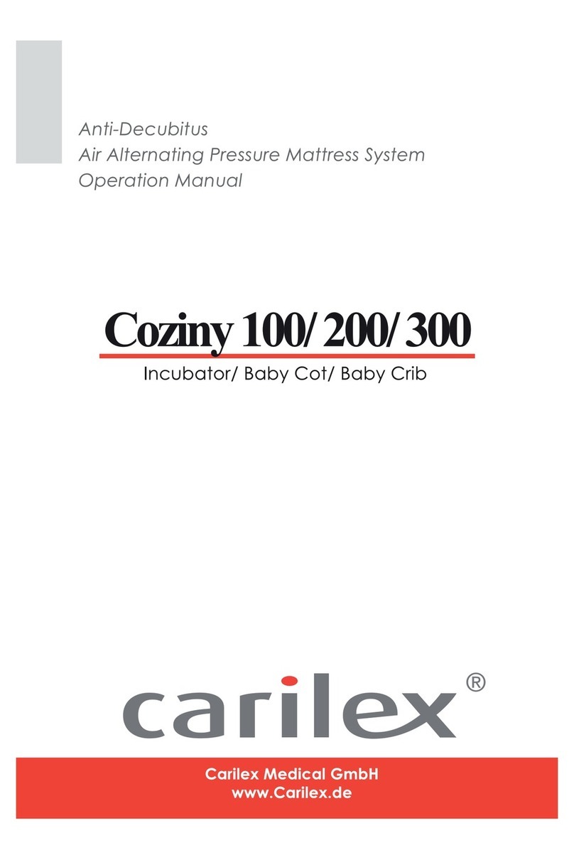 Carilex Coziny 100 Operation manual