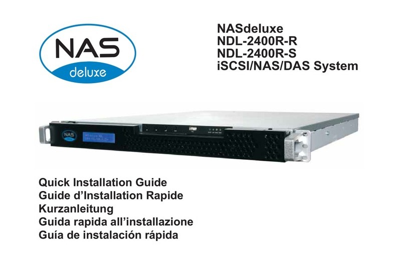 NASdeluxe NDL-2400R-R User manual