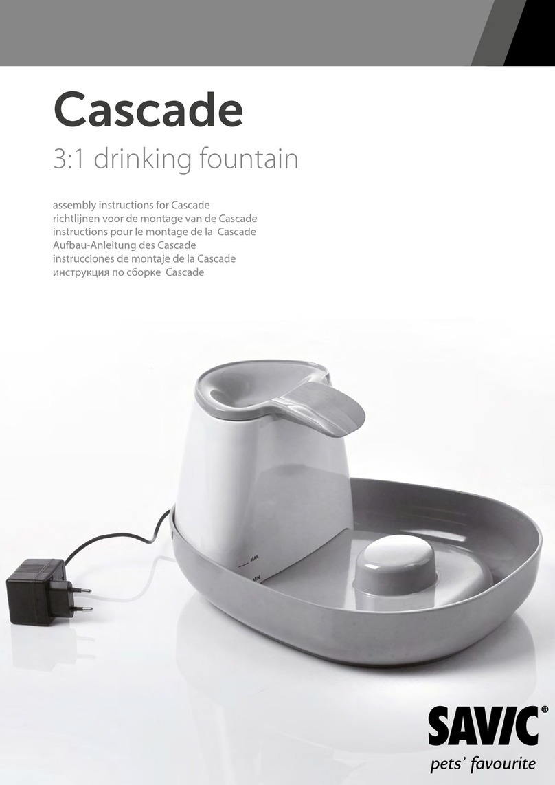 Savic Cascade Assembly instructions