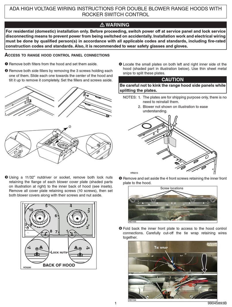 Broan NPDP1 series User manual