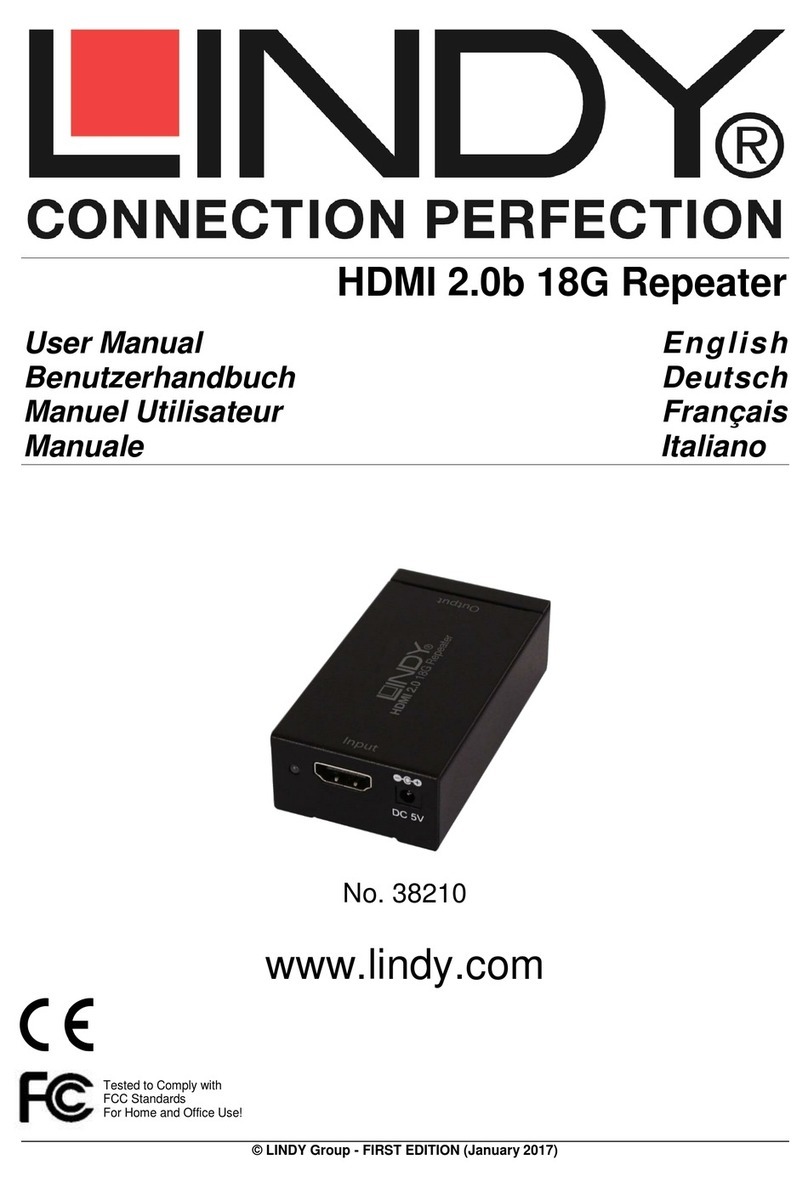 Lindy 38210 user manual