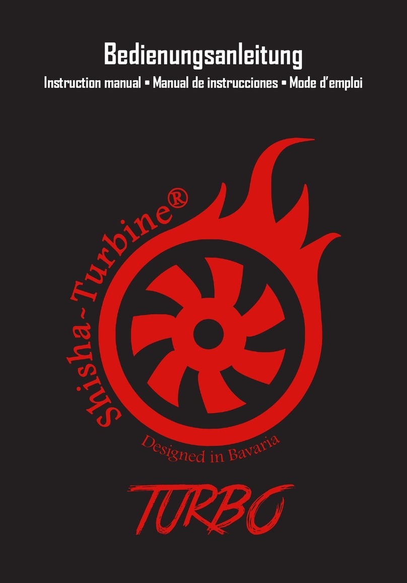 Shisha-Turbine Turbo instruction manual