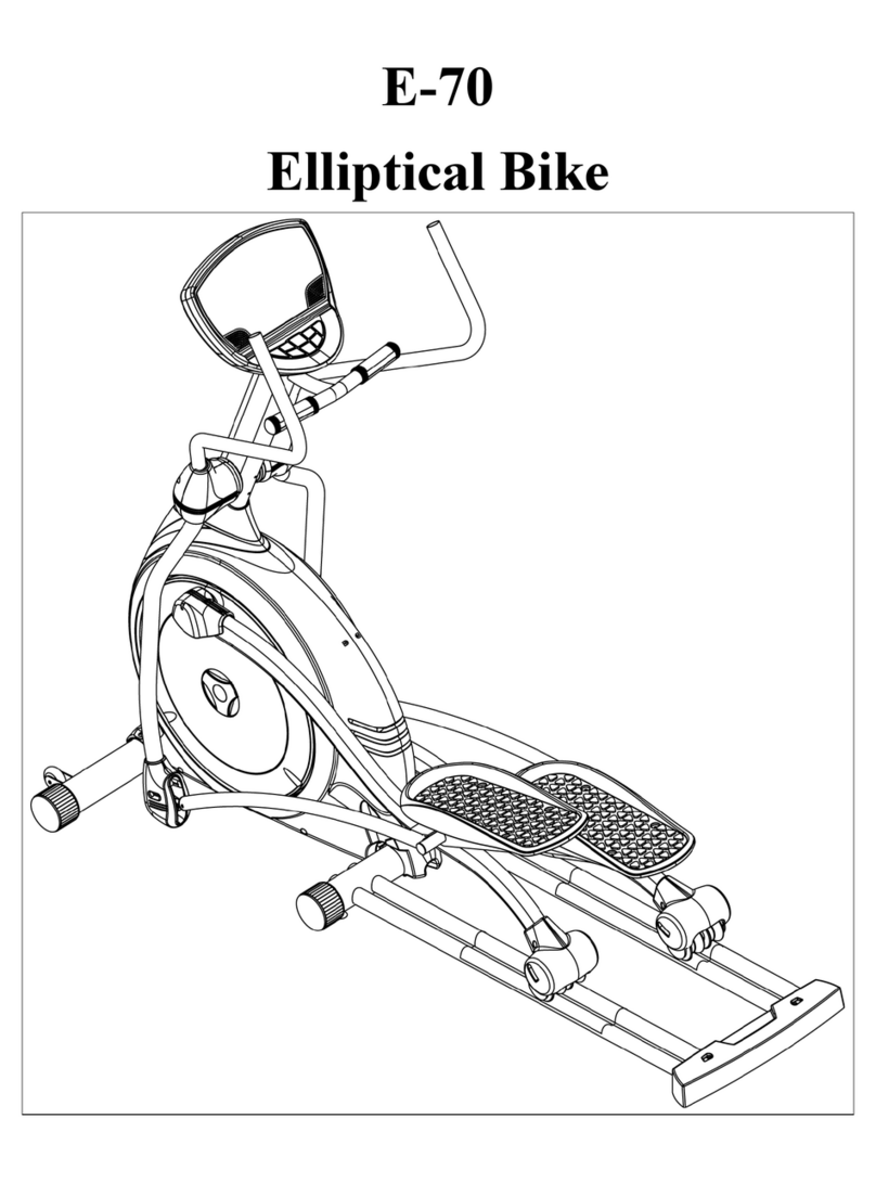Cosco Fitness E-70 manual