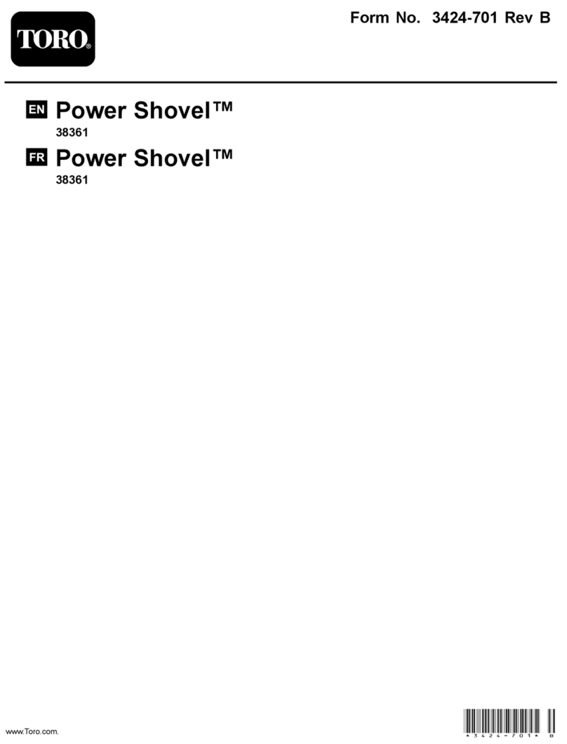 Toro Power Shovel manual