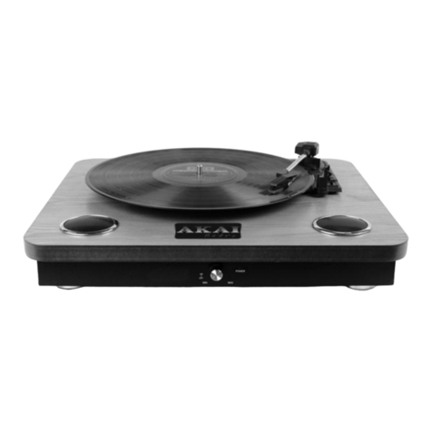 Akai ATT-09 User manual