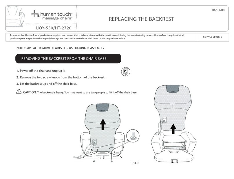 Human Touch IJOY HT-2720 User manual