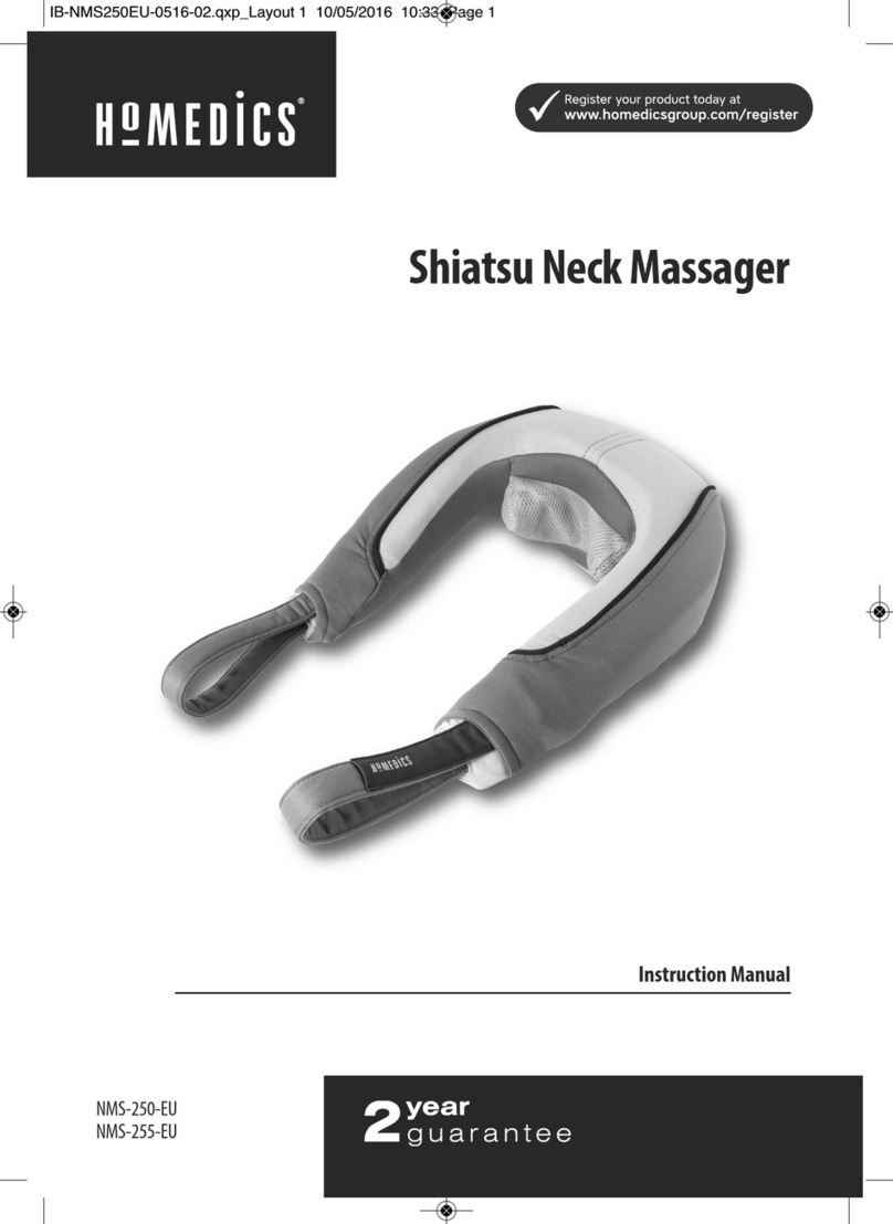 HoMedics NMS-255-EU User manual