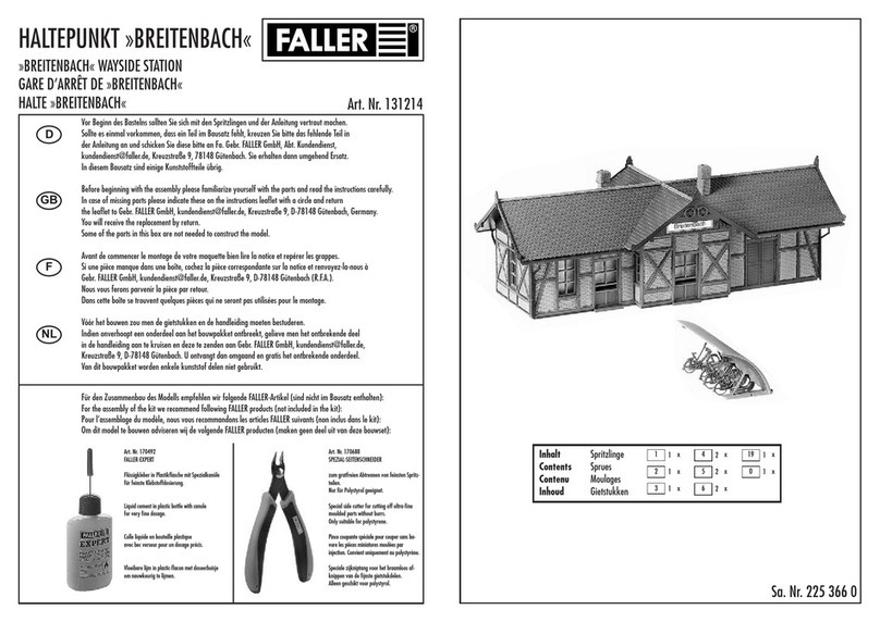 Faller BREITENBACH User manual