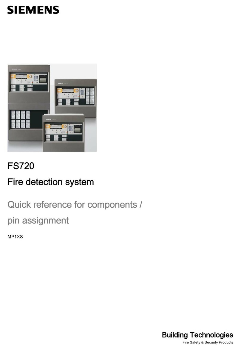 Siemens FS720 Series User manual Siemens FS720 Series User manual
