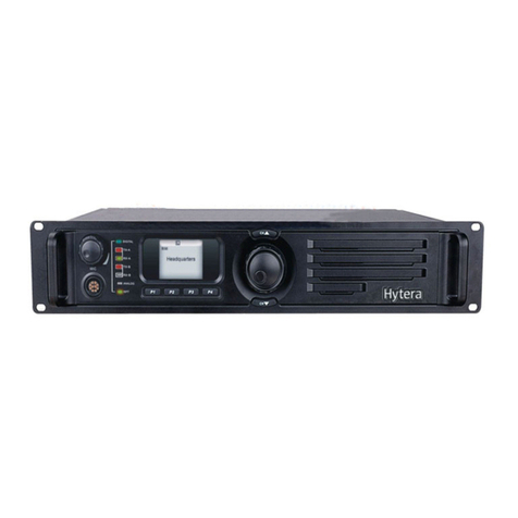 Hytera RD980 Installation and operation manual