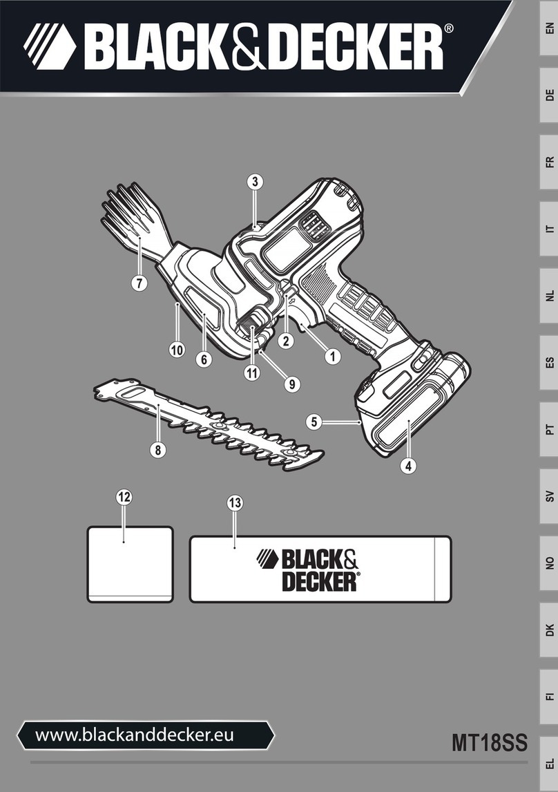 Black & Decker MT18SSK User manual