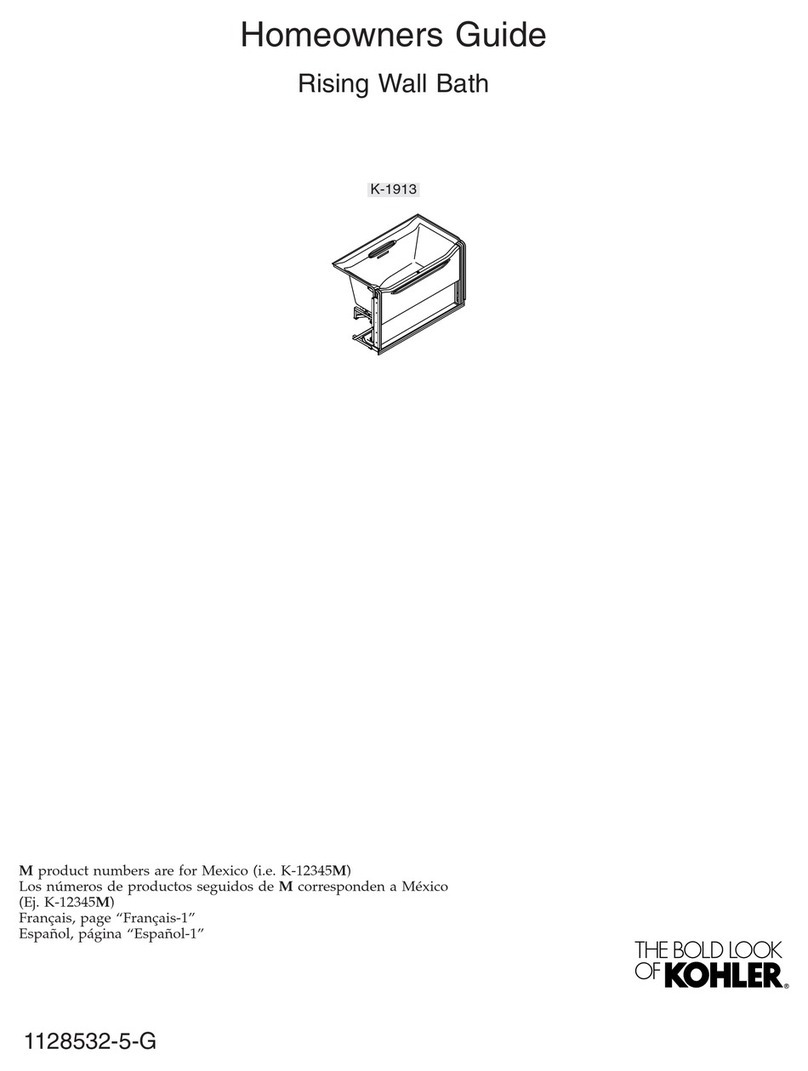 Kohler K-1913 Assembly instructions