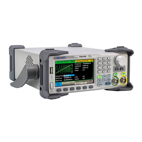 SIGLENT SDG2000X Series quick start