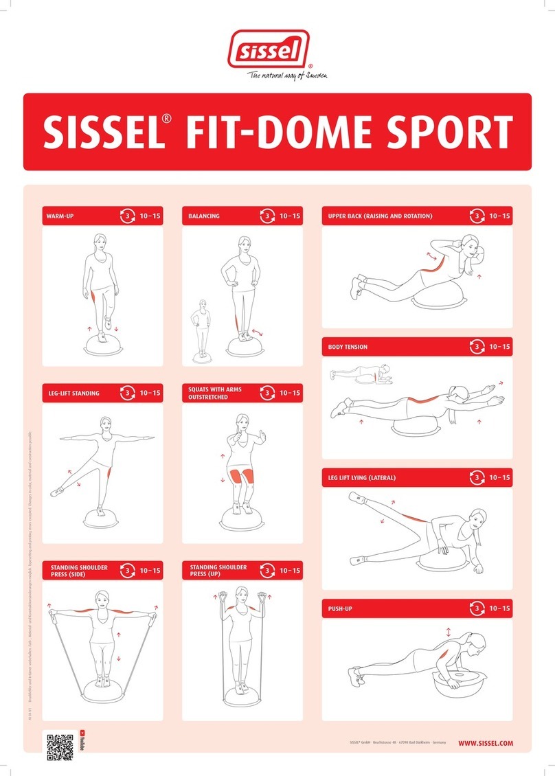 Sissel FIT-DOME SPORT quick start guide