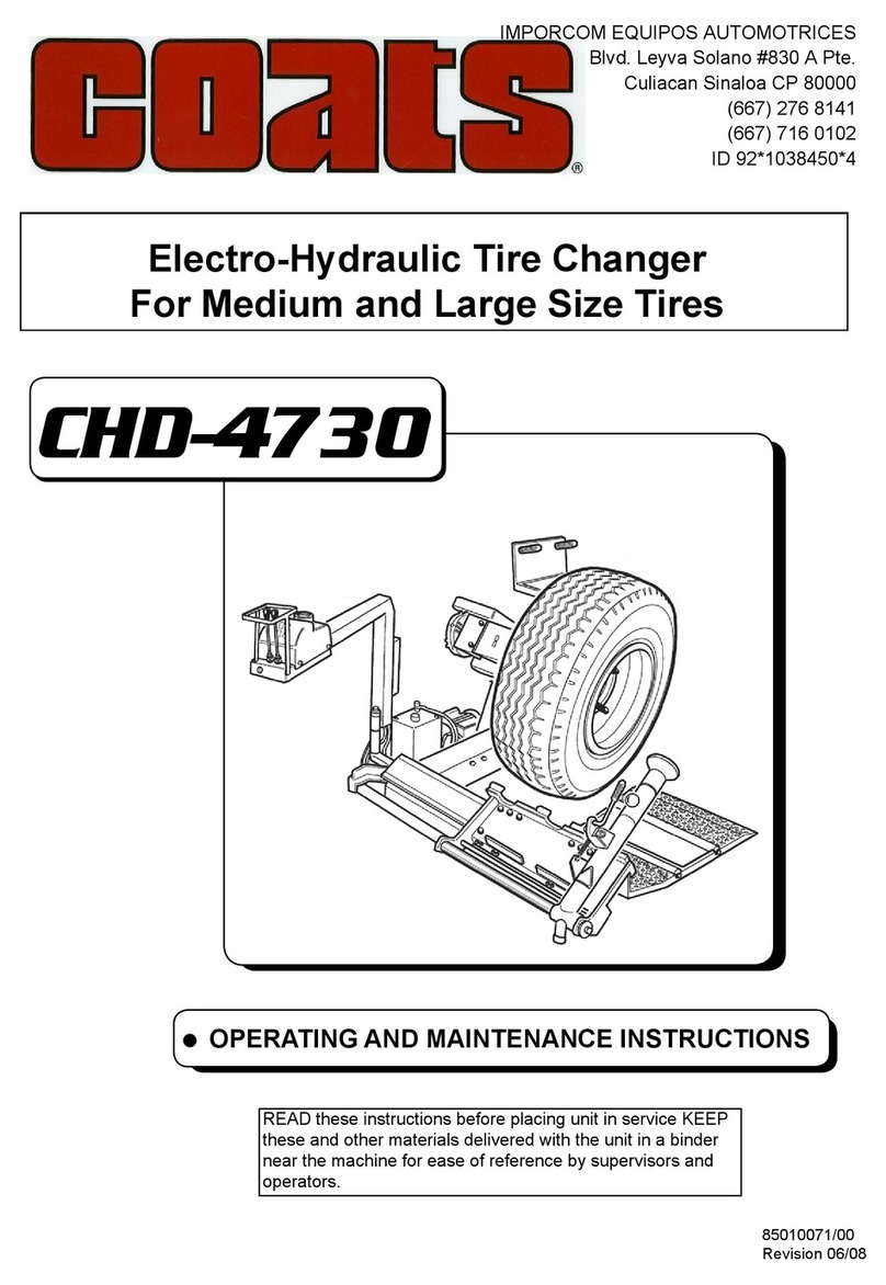 Coats CHD-4730 Manual