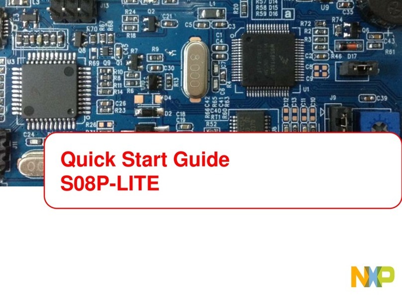 NXP Semiconductors S08P-LITE quick start guide NXP Semiconductors S08P-LITE quick start guide