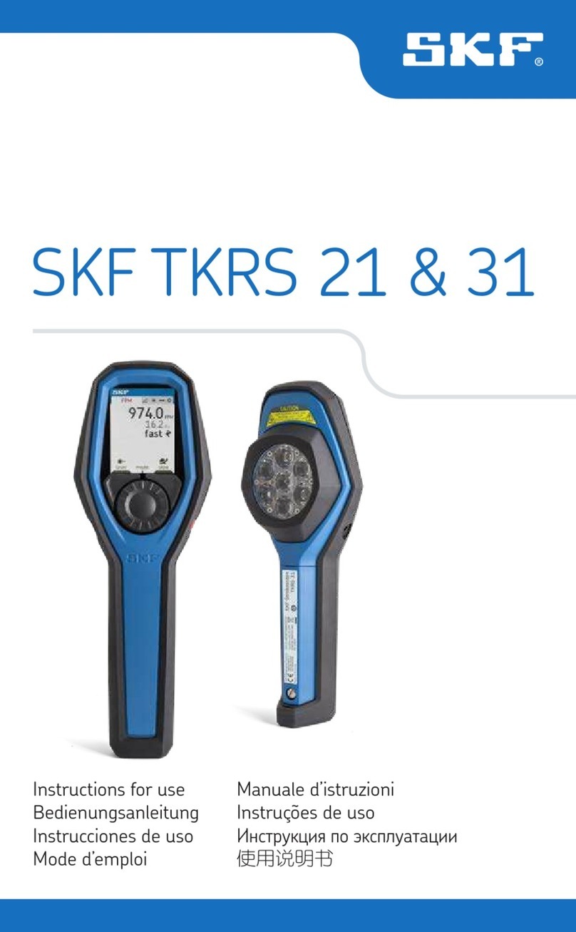 SKF TKRS 21 User manual