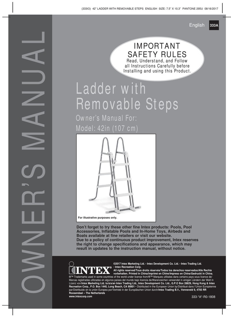 Intex 42in User manual