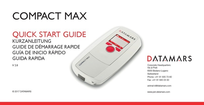 Datamars COMPACT MAX quick start guide
