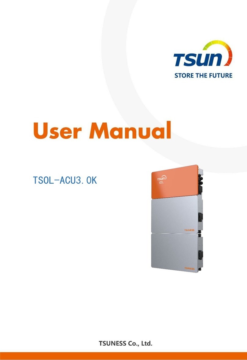 Tsun TSOL-ACU3.0K User manual