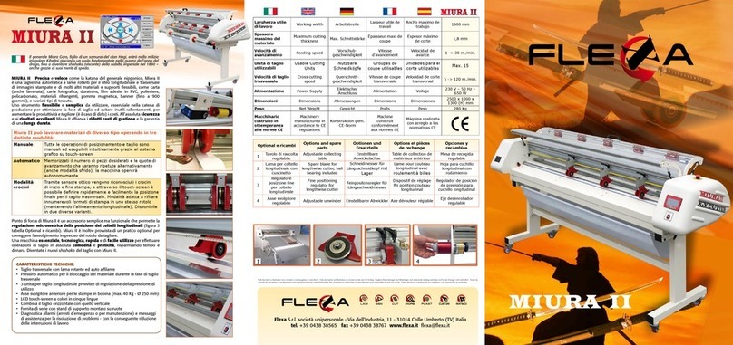 Flexa Miura II quick start guide