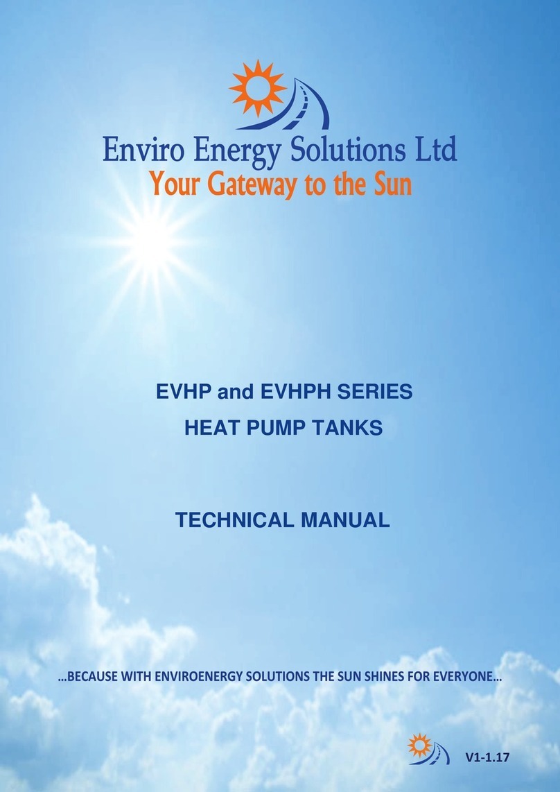 Enviro Energy Solutions EVHP Series Technical manual