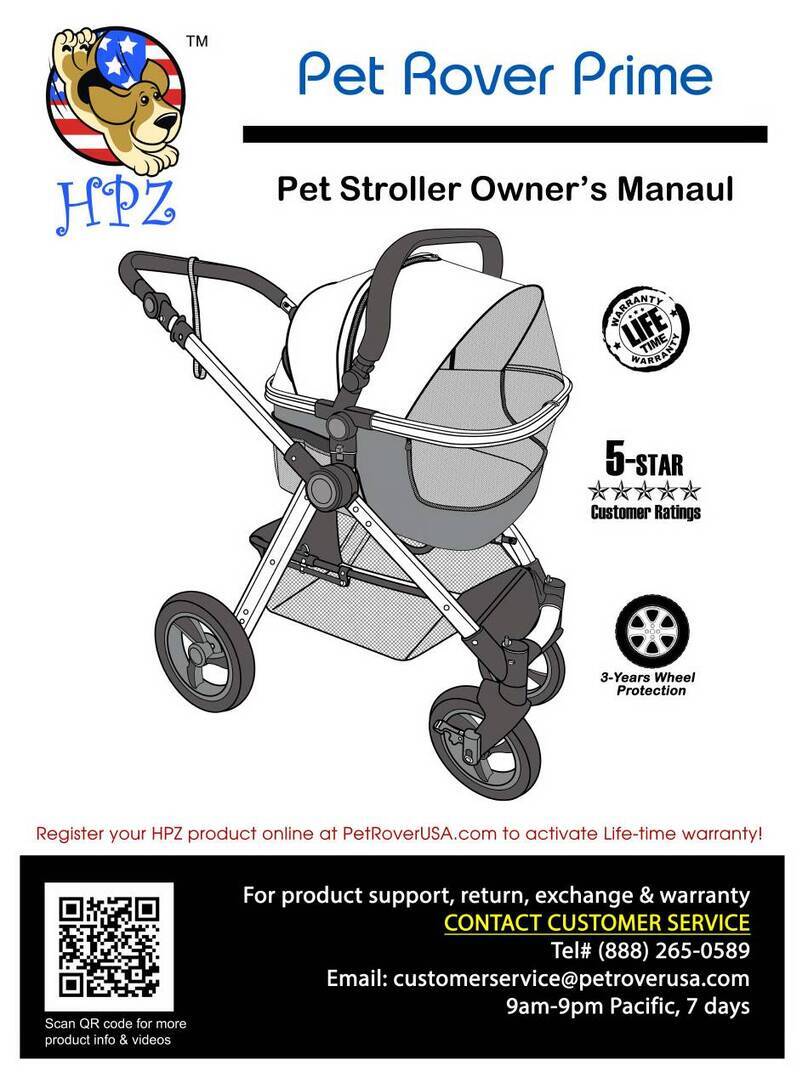 HPZ Pet Rover Prime owner's manual