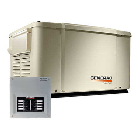 Generac Power Systems PowerPact 7.5 kW Instruction sheet