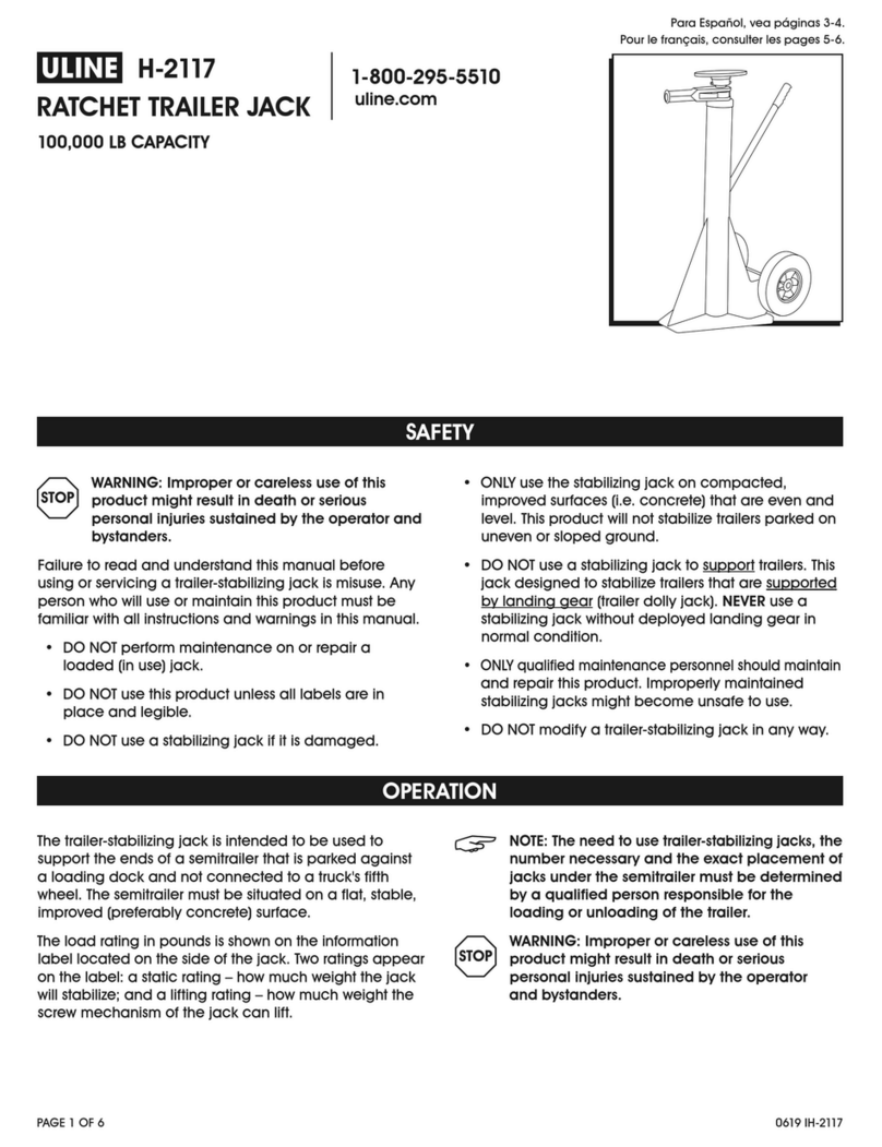 U-Line H-2117 manual