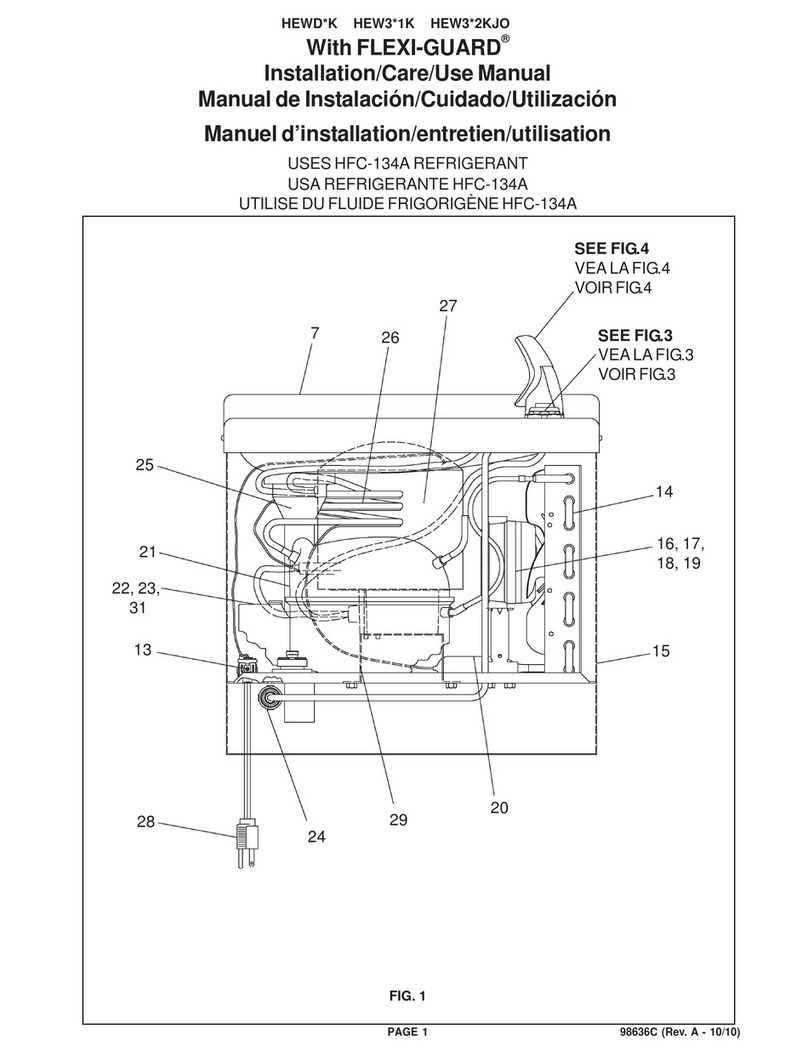 Elkay HEWD K Series Installation manual