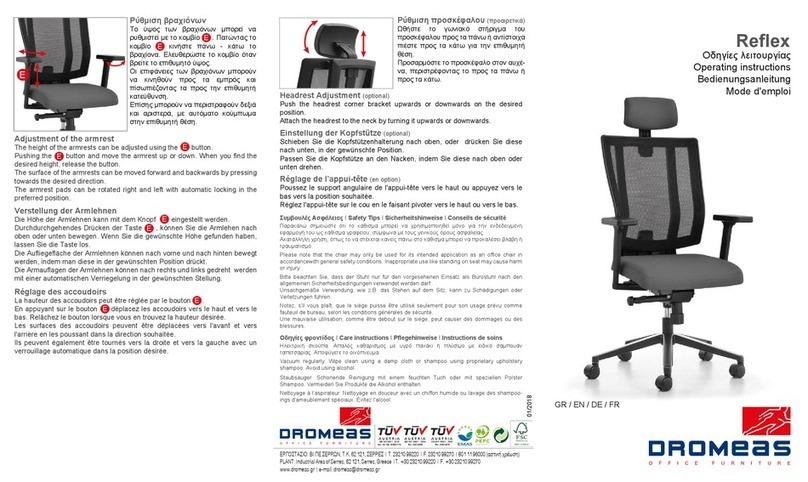 DROMEAS Reflex operating instructions DROMEAS Reflex operating instructions