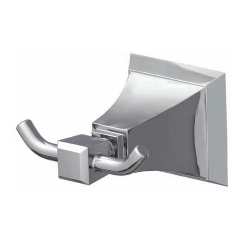 Crosswater Leyden Robe Hook 14-51 User manual