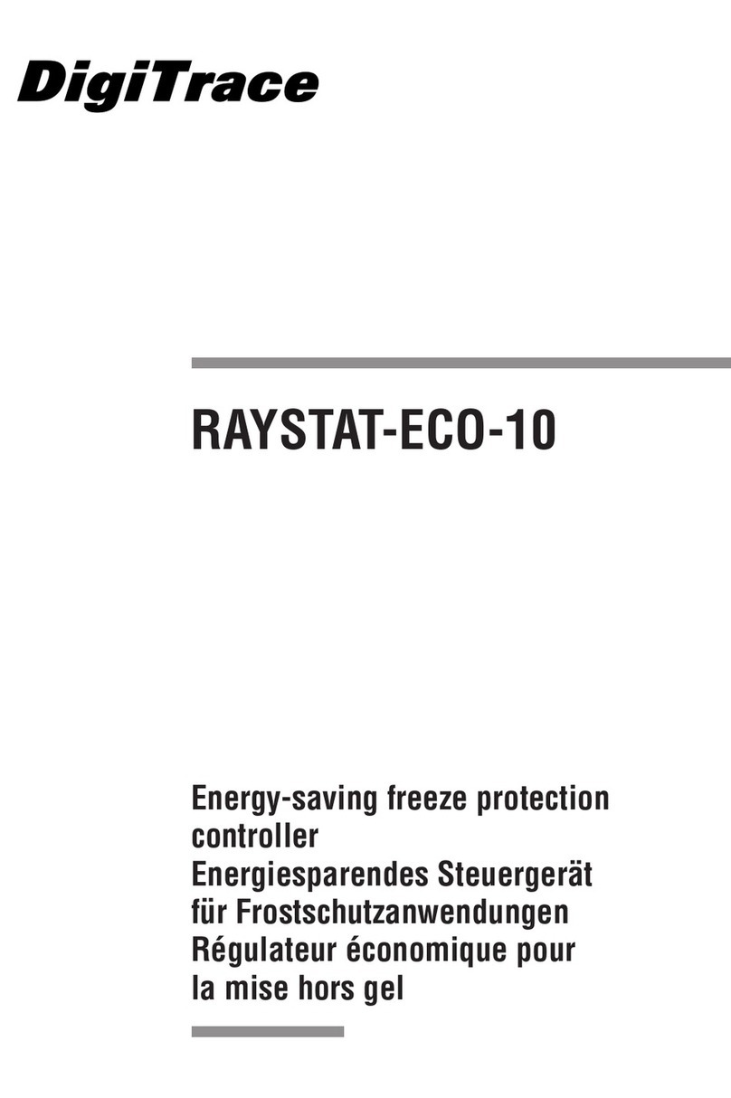DigiTrace RAYSTAT-ECO-10 manual