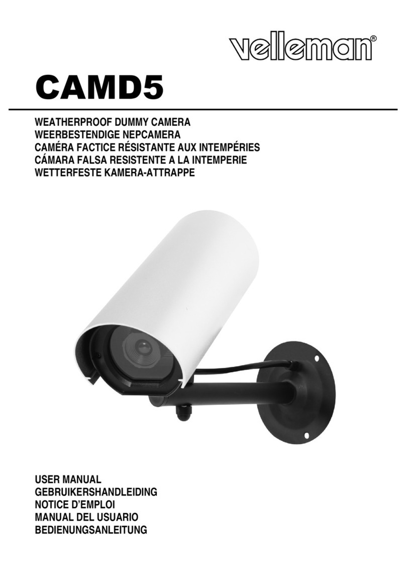 Velleman CAMD5 user manual