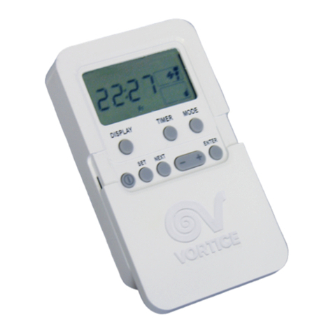 Vortice VORT PROMETEO HR 400 Instruction booklet